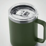 Doppelwandiger Becher 300 ml Gruen, Detailaufnahme des Materials