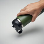 Doppelwandige Flasche 500 ml Gruen von oben