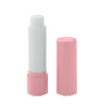 Veganer Lippenbalsam Rosa als Werbeartikel mit Logodruck