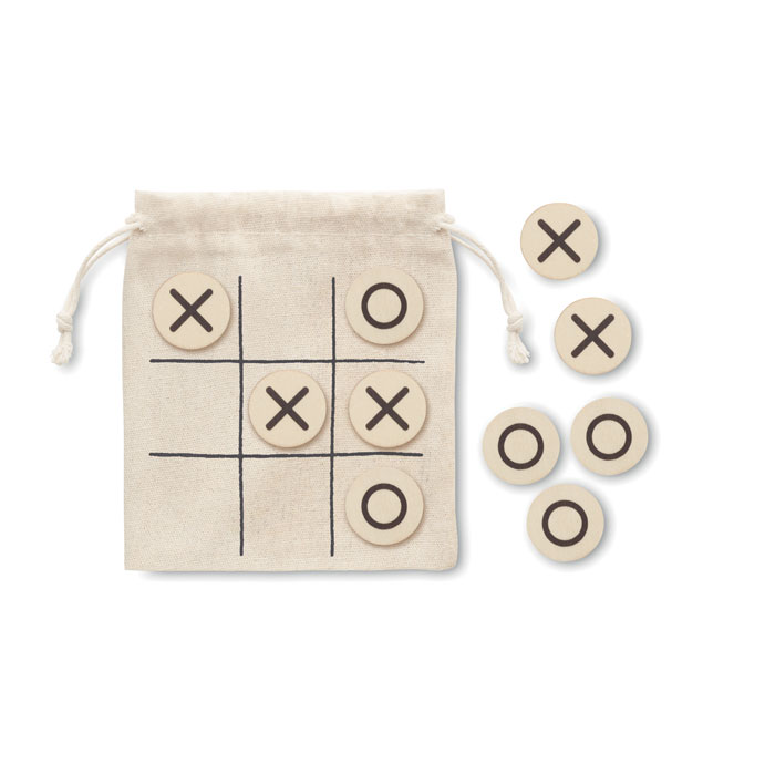 Tic-Tac-Toe Spiel Tic-Tac-Toe Spiel als Werbeartikel mit Logodruck