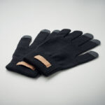 Touchscreen Handschuhe RPET, Detailaufnahme des Materials