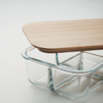 Lunchbox Glas 800ml, Detailaufnahme des Materials