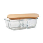 Lunchbox Glas 800ml, Seitenansicht