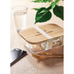 Lunchbox Glas 800ml von oben