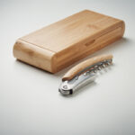 Kellnermesser Bambus, Detailaufnahme des Materials