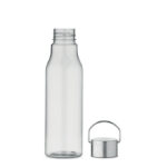 Trinkflasche RPET 600 ml Weiß, Rückansicht