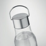 Trinkflasche RPET 600 ml Weiß, Detailaufnahme des Materials