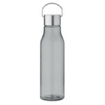 Trinkflasche RPET 600 ml Grau als Werbeartikel mit Logodruck