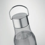 Trinkflasche RPET 600 ml Grau, Detailaufnahme des Materials