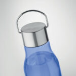 Trinkflasche RPET 600 ml Blau, Detailaufnahme des Materials