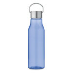 Trinkflasche RPET 600 ml Blau, Seitenansicht