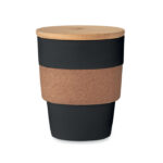 Becher PP 300 ml Schwarz als Werbeartikel mit Logodruck