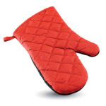 Topfhandschuh Rot als Werbeartikel mit Logodruck