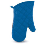 Topfhandschuh Blau von oben