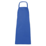 Küchenschürze aus Baumwolle Blau, Seitenansicht