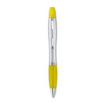 2in1 Stift Gelb als Werbeartikel mit Logodruck