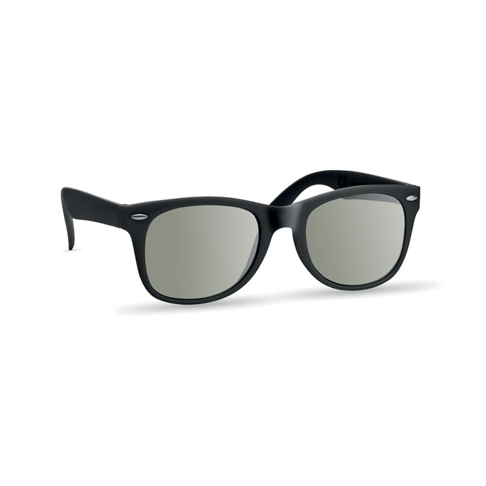 Sonnenbrille Schwarz als Werbeartikel mit Logodruck