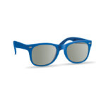 Sonnenbrille Blau als Werbeartikel mit Logodruck