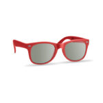 Sonnenbrille Rot als Werbeartikel mit Logodruck