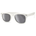 Sonnenbrille Weiß, Rückansicht