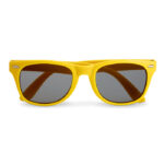 Sonnenbrille Gelb, Rückansicht