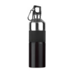 Trinkflasche 750ml Schwarz als Werbeartikel mit Logodruck