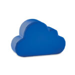 Anti-Stress-Wolke Blau als Werbeartikel mit Logodruck