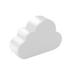 Anti-Stress-Wolke Weiß, Seitenansicht