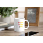 Keramiktasse 300ml mit markiertem Druckbereich für Ihr Logo