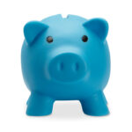 Sparschwein Blau, Rückansicht