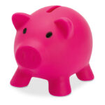 Sparschwein Rosa als Werbeartikel mit Logodruck
