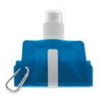 Faltbare Wasserflasche Blau von oben