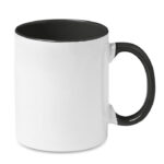 Kaffeebecher Schwarz als Werbeartikel mit Logodruck