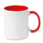Kaffeebecher Rot als Werbeartikel mit Logodruck