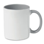 Kaffeebecher Grau als Werbeartikel mit Logodruck