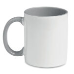 Kaffeebecher Grau, Seitenansicht