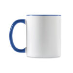 Kaffeebecher Blau, Rückansicht