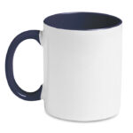 Kaffeebecher Blau, Rückansicht