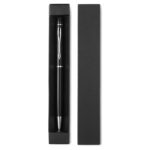 Drehkugelschreiber mit Stylus Schwarz als Werbeartikel mit Logodruck