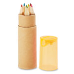 Buntstifte-Set Orange, Rückansicht