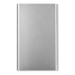 Powerbank 4000 mAh Silber, Rückansicht