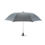 Windfester Regenschirm 21 Zoll mit Automatik, faltbar – Vorderansicht