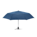 Windbeständiger Regenschirm 21” Blau als Werbeartikel mit Logodruck