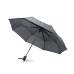 Windbeständiger Regenschirm 21” Grau, weitere Ansicht