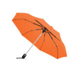 Windbeständiger Regenschirm 21” Orange als Werbeartikel mit Logodruck