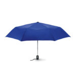 Windbeständiger Regenschirm 21” Blau als Werbeartikel mit Logodruck