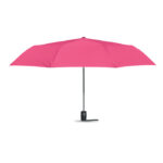 Windbeständiger Regenschirm 21” Rosa, Seitenansicht