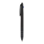 3-Farb-Kugelschreiber/Stylus Schwarz, weitere Ansicht