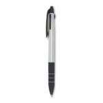 3-Farb-Kugelschreiber/Stylus Silber, weitere Ansicht