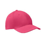 Baseball cap 6 panels 160g/m² Rosa als Werbeartikel mit Logodruck